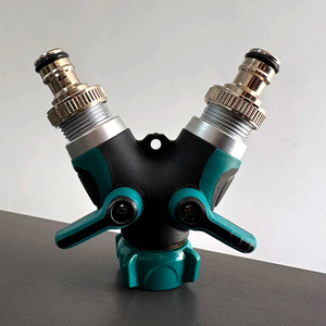 Connecteur en Y <span class=keywords><strong>double</strong></span> en alliage 3/4'' pour distribution bidirectionnelle, raccord de <span class=keywords><strong>sortie</strong></span> de tuyau de <span class=keywords><strong>robinet</strong></span> d'irrigation de jardin - Product Image 3