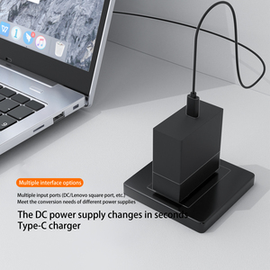 Nuevo Adaptador USB Tipo C de 100W CC Wxm, Conector de 90 Grados, Macho y Hembra, Carga Rápida PD con Chip Inteligente para Laptops y <span class=keywords><strong>PC</strong></span>/PVC - Product Image 2