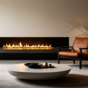 Cheminée linéaire sans conduit Inno-living Fire 60cm-250cm, au bioéthanol - Product Image 1