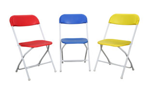 Silla plegable de alta calidad al por mayor, sillas Wimbledon de plástico para eventos de boda, silla plegable de resina blanca para jardín de eventos - Product Image 5