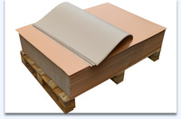 Rouleau de papier kraft brun de haute qualité de qualité industrielle pour boîte d'emballage en carton prix de gros