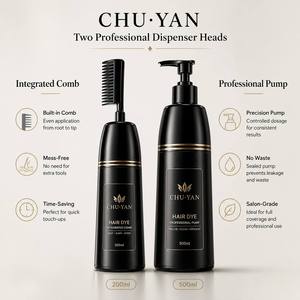 Teintes tendance acajou et châtain naturel - Pigment intense CHU·YAN pour stylistes professionnels - Product Image 2