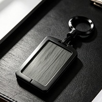 Étui de protection pour clé de voiture en alliage de zinc, coque de télécommande, porte-clés pour Tesla Model 3/X/Y/S, porte-carte