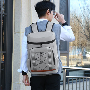 Large Picnic <b>Cooler</b> <b>Backpack</b>, Waterproof Thermal Refrigerator Fresh Cold Warm Keeping Insulated Bag Camping Organizer/ - Product Image 3