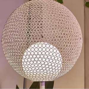 Luz de esfera hueca LED, adorno de paisaje de globo moderno para patio exterior, camino, Patio, parque, jardín, iluminación RGB IP54 - Product Image 5