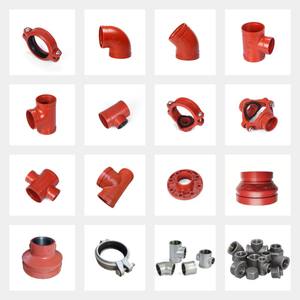 Raccord de tuyau de gaz UL FM ODM 1/2 ''en fonte malléable noire Raccords de tuyau de système de gicleurs d'incendie Plug Hexagon Nipple Sockets Elbow - Product Image 6