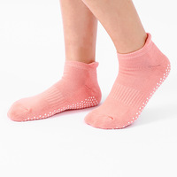 Chaussettes de Pilates antidérapantes personnalisées, chaussettes de yoga multicolores au prix d'usine