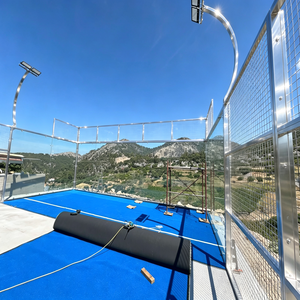 EXITO Cancha de Pádel de Alto Estándar Tipo Panorámica con Diseño y Equipamiento EX003, Tubo Cuadrado 100% Galvanizado en Caliente para Prevenir - Product Image 4