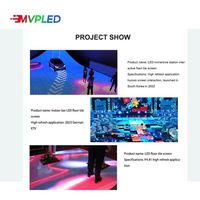 Hochwertiger LED-Bildschirm, LED-Tanzfläche, Wasserdichtes LED-Tanzflächen-Panel, Interaktiver Fliesen-Bildschirm