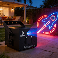 Sistema de Espectáculo Láser de Alta Luminosidad para Interiores, 3W RGB, Animación, Efecto 3D, Iluminación para Discotecas