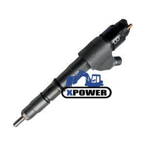 Nouvel injecteur de carburant Common Rail XPower 0445120066 20798114 Noir/Argent pour moteur D6D/D7D/D7E, excavatrice sur chenilles EC240B/EC290B - Product Image 1