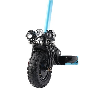 Scooter électrique tout-terrain pour adultes, scooter pliable à deux roues, moteur sans balais, batterie 18AH, prise US étanche - Product Image 5