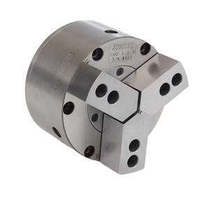 Pioneer Japan P.M.T. Precision Pneumatic Three-Jaw Chuck 100-3-2.5 Diaphragm Chuck 8mm <b>Tube</b> Size Air Fittings for Wholesale - Product Image 2