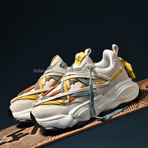 2025 New Design Unisex Lace up Front <b>Shoes</b> Fashion Custom Running Sports Dad <b>Chunky</b> Sneakers Summer Spring - Product Image 3