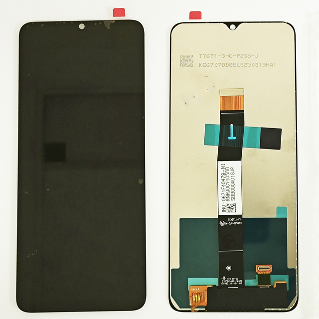 For Xiaomi Redmi 12C Lcd Display Screen With Touch Digitizer With Frame Assembly