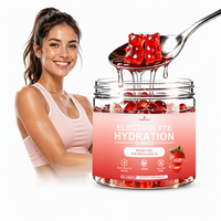 AegleWell Hydration Gommes Électrolytiques Vegan avec Minéraux Essentiels pour le Bien-être, Idéales pour l'Entraînement et la Vie Quotidienne