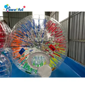 inflatable walking zorb roller ball, inflatable glowing roller ball for grass