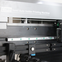 Machine d'impression de pâte à souder semi-automatique, avec écran LED, remplacement de circuits imprimés