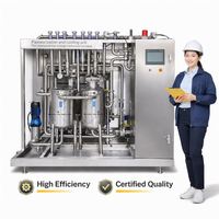 Pasteurisateur électrique à vapeur Ace 200L-2000L, nouvelle génération