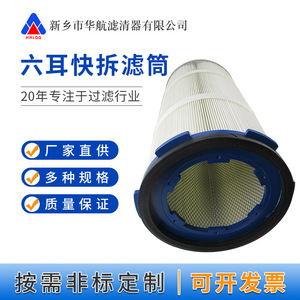 HHLQQ Industrial Dust Collector <b>Filter</b> Cartridge 325*900 Polyester Fiber Spray <b>Filter</b> for Cement Plant China Origin - Product Image 4