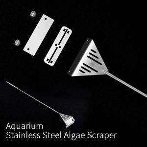 Hoge Kwaliteit <span class=keywords><strong>Aquarium</strong></span> Landscaping Tools Kit <span class=keywords><strong>Aquarium</strong></span> Algen Schraper Algen Borstel Schaar Pincet Spatel - Product Image 5