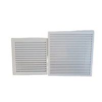 Grille de ventilation carrée en alliage d'aluminium, design moderne, ouvrable, pour sortie et retour d'air de climatisation centrale extérieure