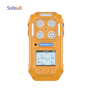 Safewill มอนิเตอร์ก๊าซหลายชนิดแบบพกพา4 1เครื่องตรวจจับก๊าซหลายชนิดอุปกรณ์อุตสาหกรรม LEL <span class=keywords><strong>Co</strong></span> H2S IP66 O2 - Product Image 1