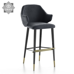 <span class=keywords><strong>Tabouret</strong></span> <span class=keywords><strong>de</strong></span> <span class=keywords><strong>Bar</strong></span> <span class=keywords><strong>de</strong></span> luxe <span class=keywords><strong>noir</strong></span>, siège décontracté, avec Base en acier inoxydable, chaises <span class=keywords><strong>de</strong></span> <span class=keywords><strong>Bar</strong></span> hautes, en cuir, moderne, pour maison <span class=keywords><strong>et</strong></span> café - Product Image 2