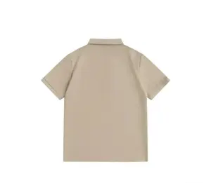 Individuelles einfaches einfarbiges lässiges einfaches Poloshirt
