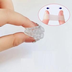 Tapas de silicona para los dedos, protector de dedos transpirable antifricción para evitar ampollas, protectores de cubiertas para los dedos - Product Image 1