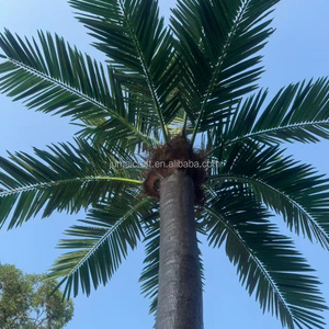 Bán buôn tùy chỉnh thân thiện với môi dừa nhân tạo cây cọ vườn trang trí sợi thủy tinh cong thân cây 3-10 mét - Product Image 6