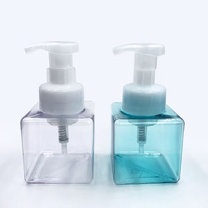 Flacon pompe carré en mousse pour nettoyant corporel avec logo personnalisé, 150 ml, 250 ml, 450 ml - Product Image 5