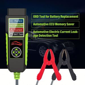 BT400 Universal Car <b>Battery</b> <b>Tester</b> with Digital Display & OBD2 Support 1 Year Warranty Electric Leakage Detection 20-2000 CCA - Product Image 4
