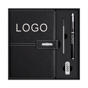 Personalized Customized Notebook A5 with <b>Pen</b> Promotional Business Gifts Hardcover Gift Box Set - Product Image 4