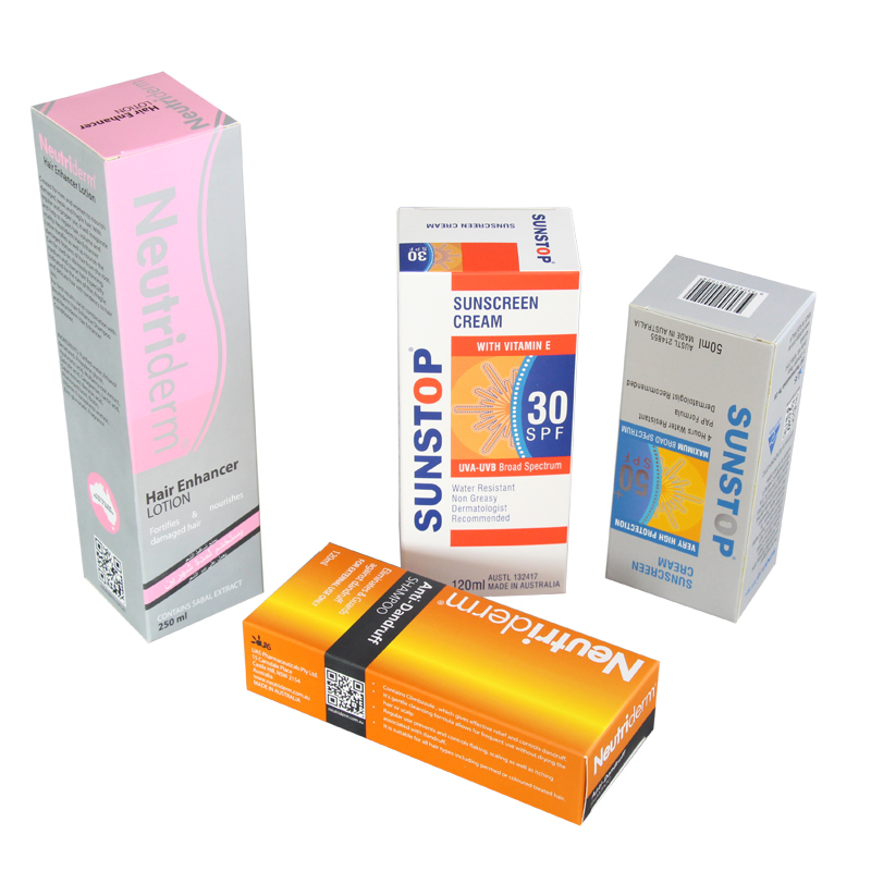 Хорошая цена, бумажная Подарочная коробка для косметики, картонная коробка для ухода за кожей