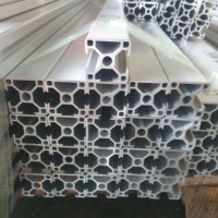 Profils d'extrusion en aluminium sur mesure OEM, pièces d'extrusion en aluminium industriel série 4040 sur mesure