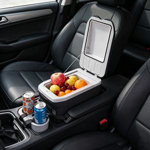 Evercool 16L DC 12V, nevera portátil para coche, mini nevera rentable para viajes familiares, Bebidas frías y calientes, modo de calefacción disponible - Product Image 3