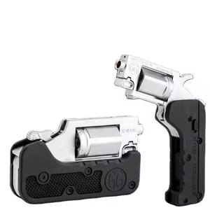 2025 New Alloy Folding Revolver Soft Bullet Firing para <span class=keywords><strong>Toy</strong></span> <span class=keywords><strong>Gun</strong></span> com Recursos de Segurança para o Exterior Jogar e Atirar Jogo - Product Image 1