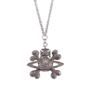 Collar y Pulsera Empress Dowager High Version Bones Saturn de Lujo y Moda con Zirconia Principal - Product Image 5