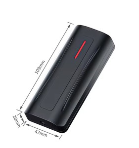 IP68 방수 13.56Mhz RFID IC 카드 리더 Wiegand WG26 WG34 ABS 소재 근접 액세스 제어 시스템 125KHz 주파수 - Product Image 4