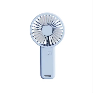 USB Rechargeable Desktop Stand air <b>Cooler</b>, Handheld Small Portable <b>Mini</b> Fan - Product Image 3