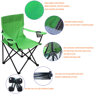 Hot Selling Easy-carry Tailgate Light Weight Adult Outdoor Folding Fishing <b>Beach</b> Folding Camping Chair - Product Image 6