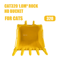Aksesoris Bucket Excavator, Part Mini Excavator, Part Excavator Hidrolik, Bucket Mini Excavator, Spare Part Excavator, Excavator CAT320