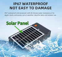 Rastreador GPS TKSTAR 4G S5 con Carga Solar, Triple Posicionamiento GPS BDS LBS Preciso, Detección de Agua, Gratuito para PC y APP