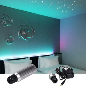 Sorgente Luminosa a Torcia 1Pz 3W Super Luminosa R/G/<span class=keywords><strong>B</strong></span>/Y/W Monocolore LED con Corpo in Alluminio, Grado di Protezione IP20, Diametro Porta Fibra Ottica 14mm - Product Image 1