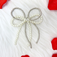 Porte-clés en perles blanches tendance, décorations pour portefeuille de téléphone portable, breloques mignonnes pour sac, accessoires de bijoux pour femmes et filles