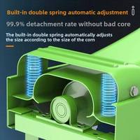 Décortiqueuse de maïs électrique automatique double usage (humide et sec) – Machine à décortiquer le maïs haute productivité pour usage domestique et agricole