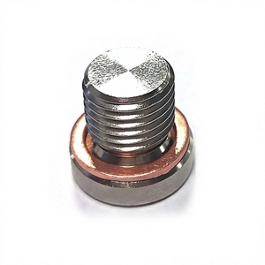   ปลั๊กเกลียวหกเหลี่ยม Universal M12 X 1.25 พร้อมแหวนทองแดง SS304 สำหรับต่อท่อ พร้อมอะแดปเตอร์ต่อขยายอัตโนมัติ - Product Image 2