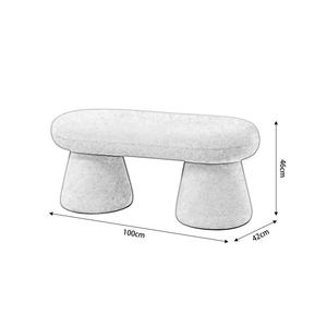 Bed end <b>stool</b>, <b>bedroom</b> bedside <b>stool</b>, sofa <b>stool</b>, home shoe changing <b>stool</b>, master <b>bedroom</b> <b>stool</b>, dressing <b>stool</b>, light luxury - Product Image 1