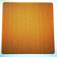 Placas de Techo de Aluminio Perforado de Madera de 0.7mm para Decoración de Vestíbulos
